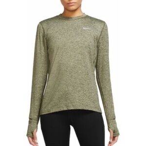 Nike Women's Green Long Sleeve Tee